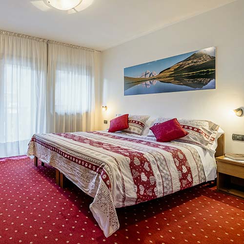 Hotels Alleghe, Chambre Standard, toutes avec balcon